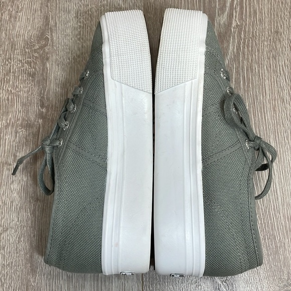 Superga Platform Sneakers 2790 Gray Canvas (EU37) 6.5 - Picture 6 of 15